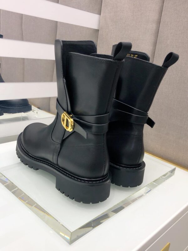 Christian Dior Women's Dior Empreinte Ankle Boot Black For Women CD KDI613VEA_S900