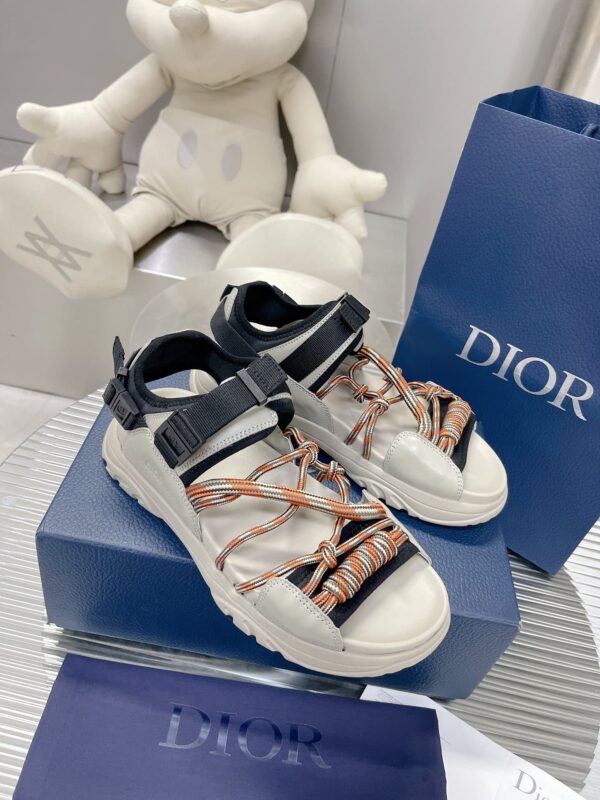 Christian Dior Women's Dior H-Town Sandal White For Women CD