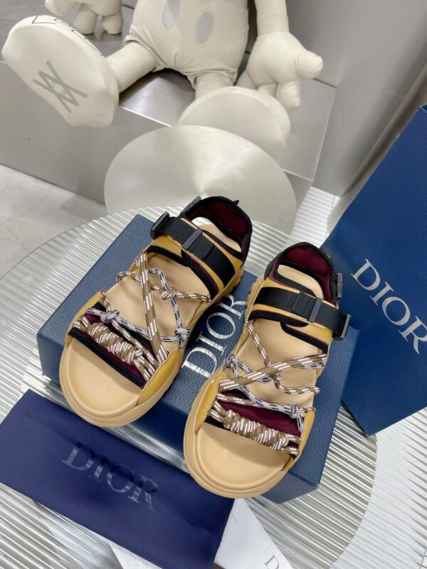 Christian Dior Women's Dior H-Town Sandal Yellow For Women CD