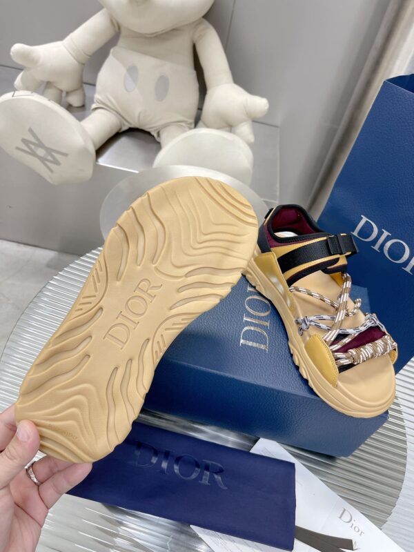 Christian Dior Women's Dior H-Town Sandal Yellow For Women CD