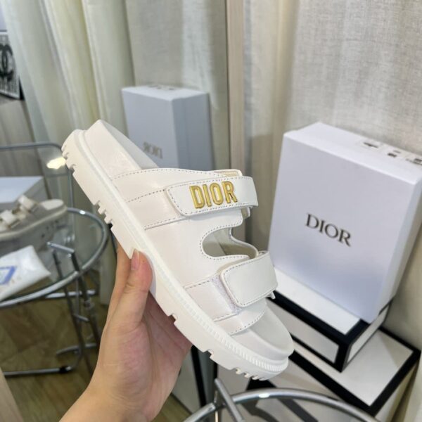 Christian Dior Women's DiorAct Slide White For Women CD KCQ718LAB_S03W