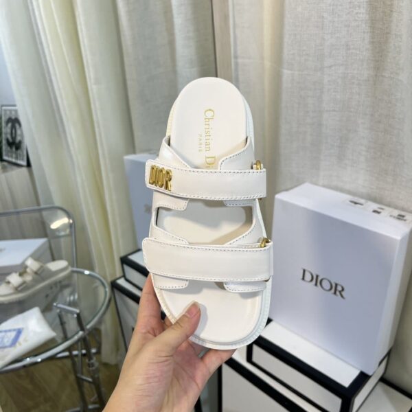 Christian Dior Women's DiorAct Slide White For Women CD KCQ718LAB_S03W