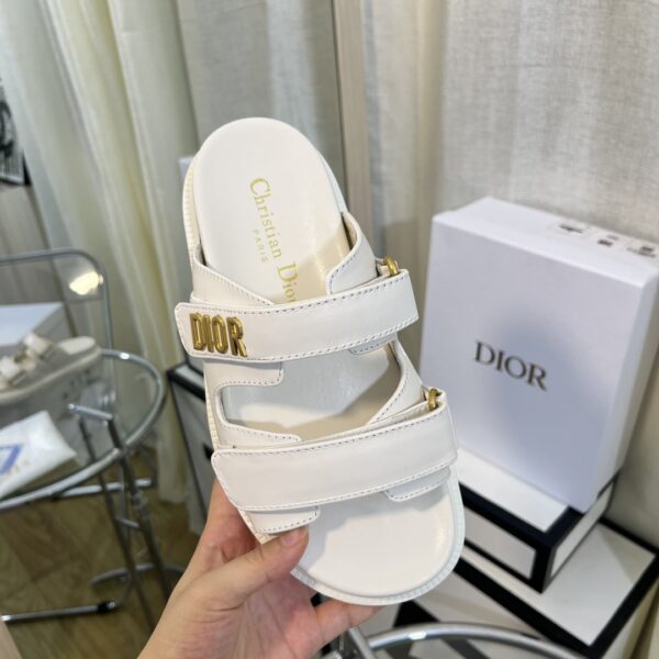 Christian Dior Women's DiorAct Slide White For Women CD KCQ718LAB_S03W