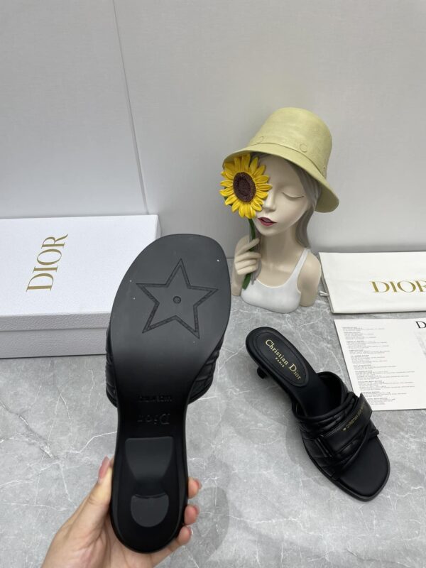 Christian Dior Women's Dio(r)evolution Heeled Slide Black For Women CD KCQ731CQC_S900