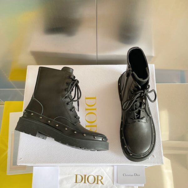 Christian Dior Women's Diorquake Ankle  Boot Black For Women CD