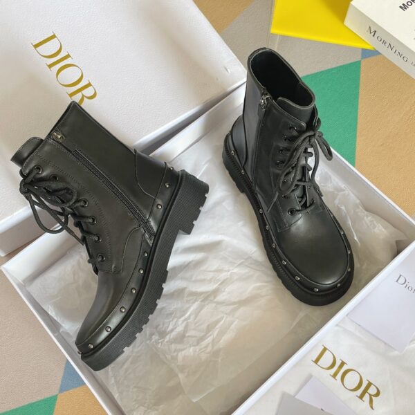 Christian Dior Women's Diorquake Ankle  Boot Black For Women CD
