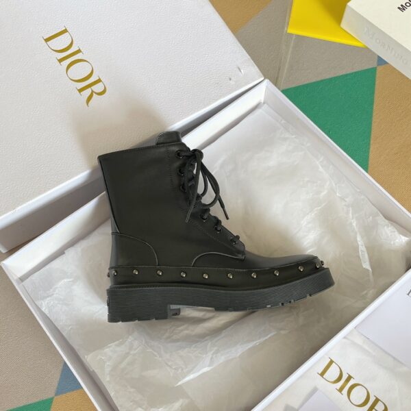 Christian Dior Women's Diorquake Ankle  Boot Black For Women CD