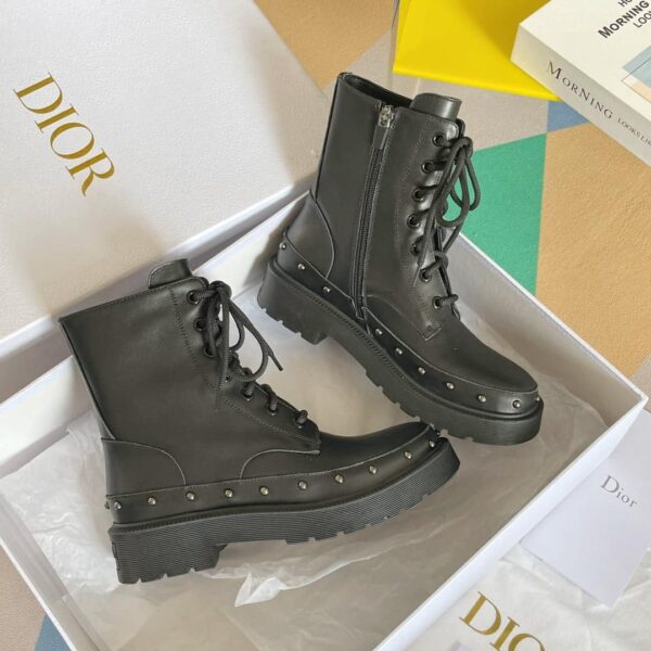 Christian Dior Women's Diorquake Ankle  Boot Black For Women CD