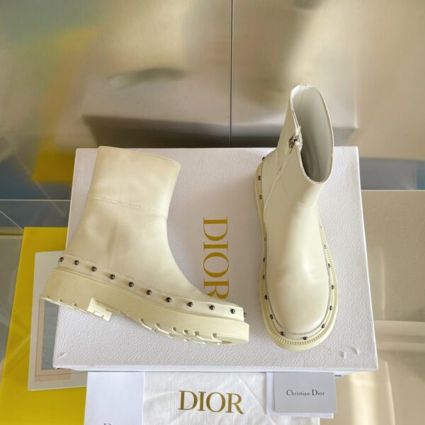 Christian Dior Women's Diorquake Boot White For Women CD
