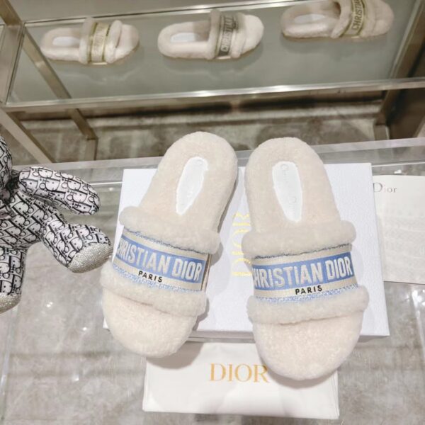 Christian Dior Women's Dway Slide Blue For Women CD
