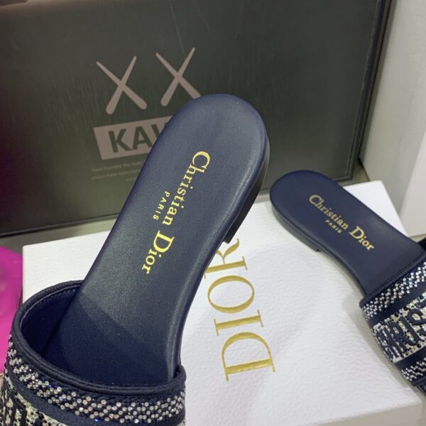 Christian Dior Women's Dway Slide Blue For Women CD KCQ166ERC_S56B