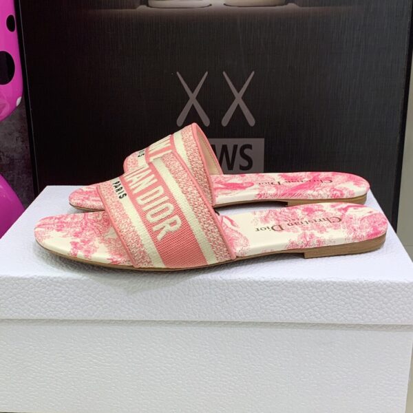 Christian Dior Women's Dway Slide Pink Multicolor For Women CD
