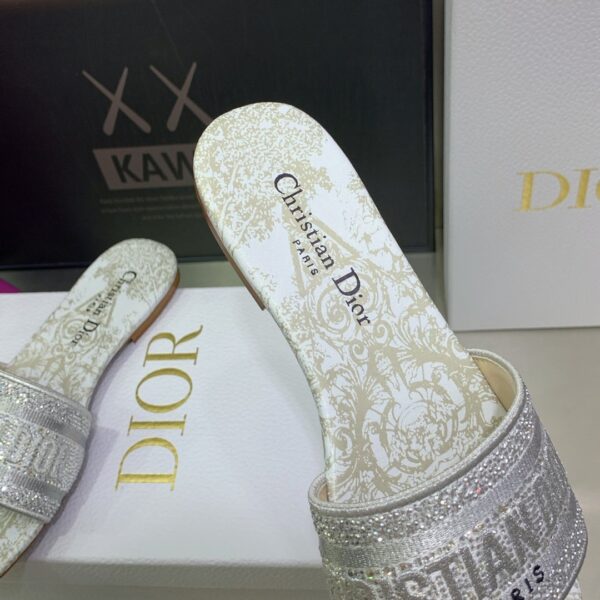 Christian Dior Women's Dway Slide White For Women CD