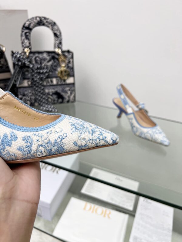 Christian Dior Women's J'Adior Slingback Pump Blue For Women CD 2.5in/6.5 cm