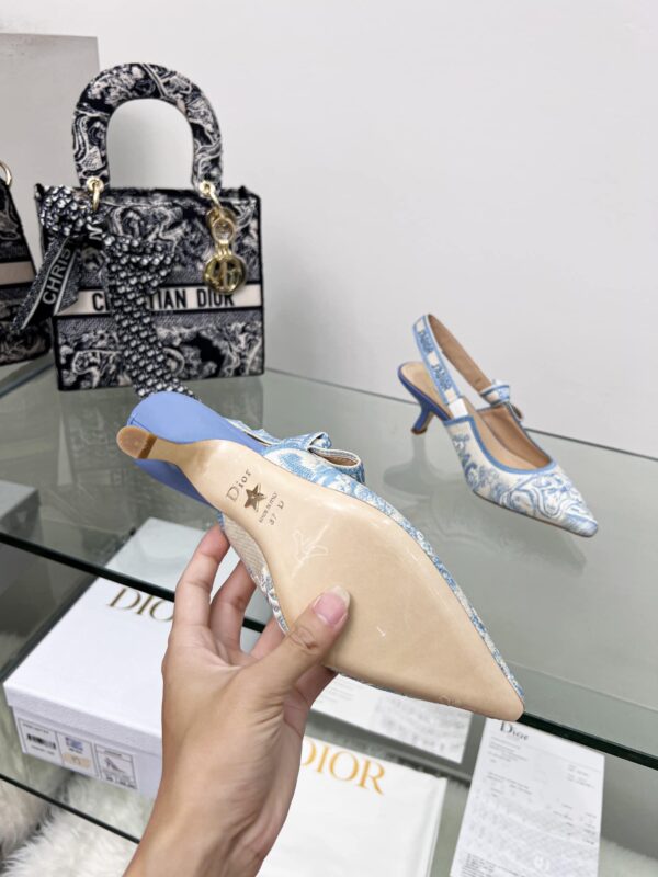 Christian Dior Women's J'Adior Slingback Pump Blue For Women CD 2.5in/6.5 cm