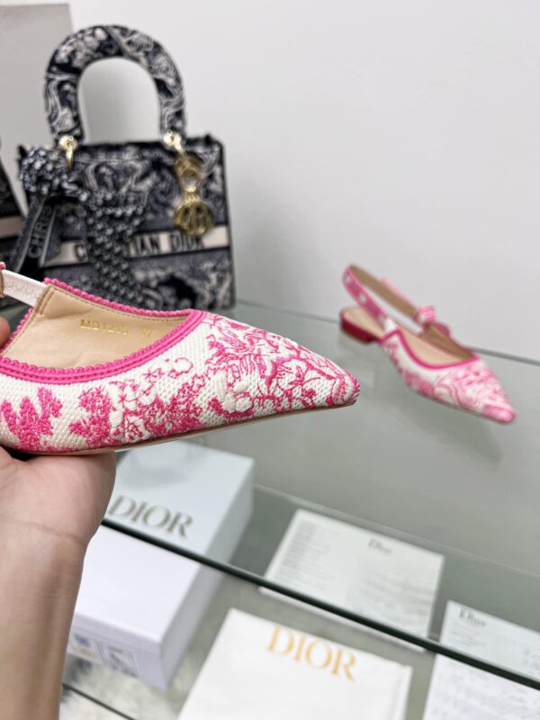 Christian Dior Women's J'Adior Slingback Pump Pink For Women CD 0.7in/ 2cm
