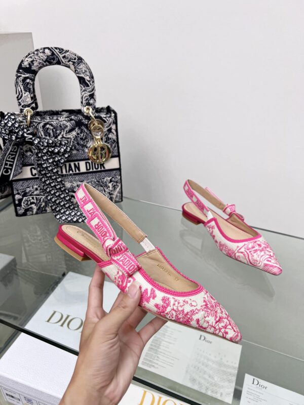Christian Dior Women's J'Adior Slingback Pump Pink For Women CD 0.7in/ 2cm