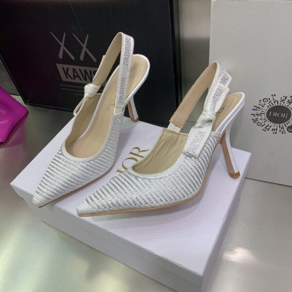 Christian Dior Women's J'Adior Slingback Pump White For Women CD KCP867LHE_S10W