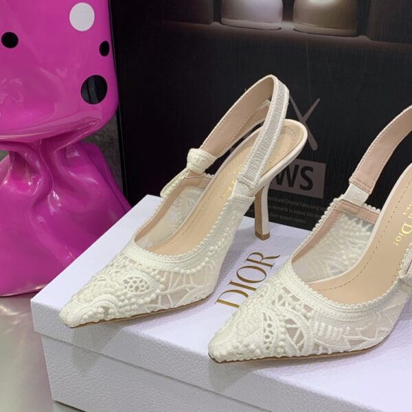 Christian Dior Women's J'Adior Slingback Pump White For Women CD KCP945MCM_S03W