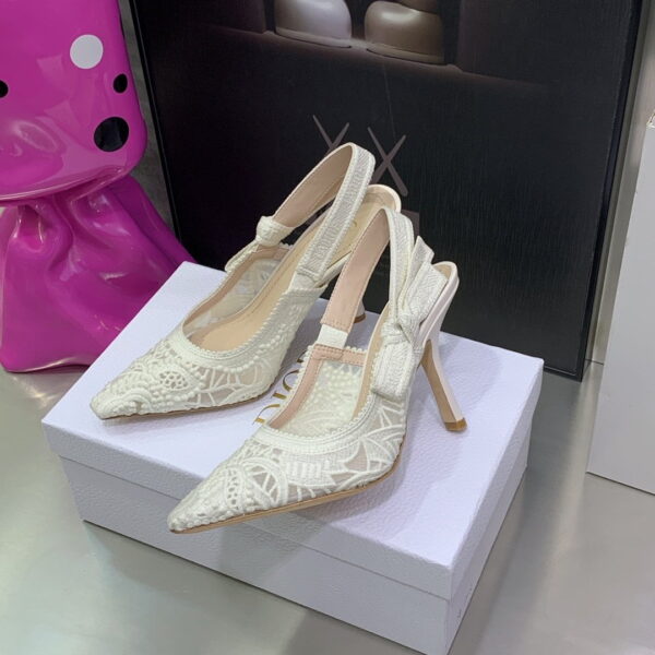 Christian Dior Women's J'Adior Slingback Pump White For Women CD KCP945MCM_S03W