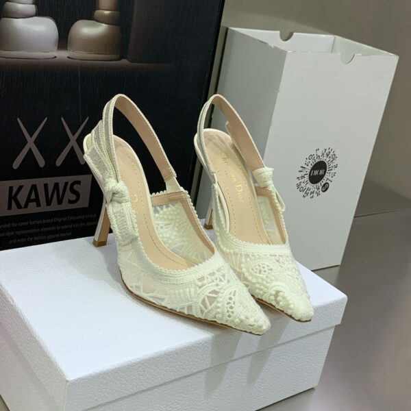 Christian Dior Women's J'Adior Slingback Pump White For Women CD KCP945MCM_S03W