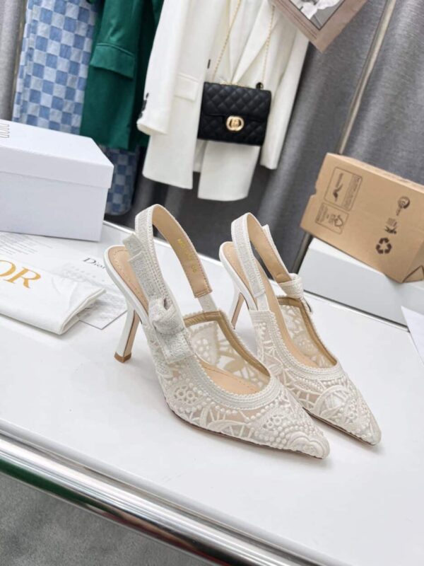 Christian Dior Women's J'Adior Slingback Pump White For Women CD KCP945MCM_S03W