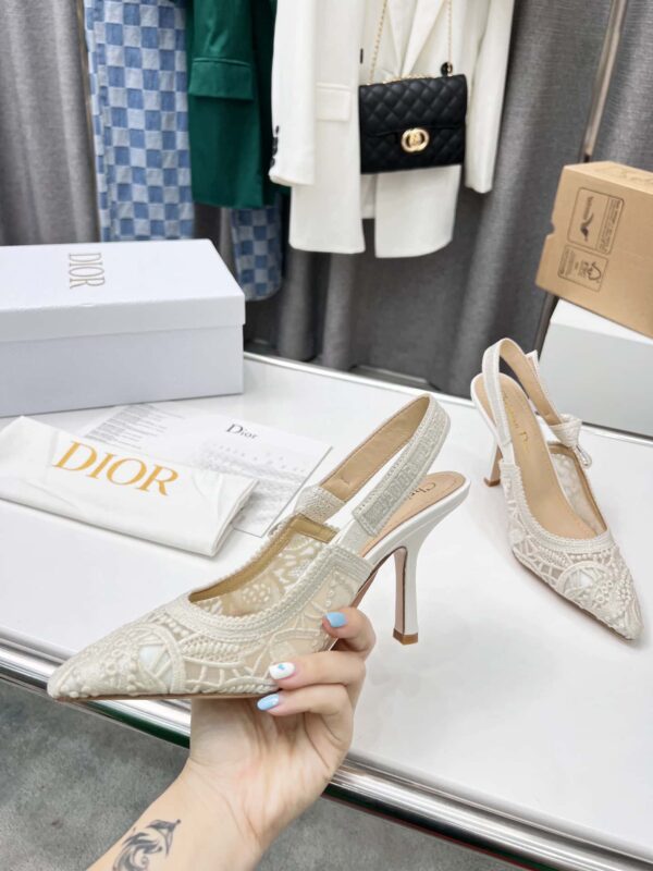 Christian Dior Women's J'Adior Slingback Pump White For Women CD KCP945MCM_S03W
