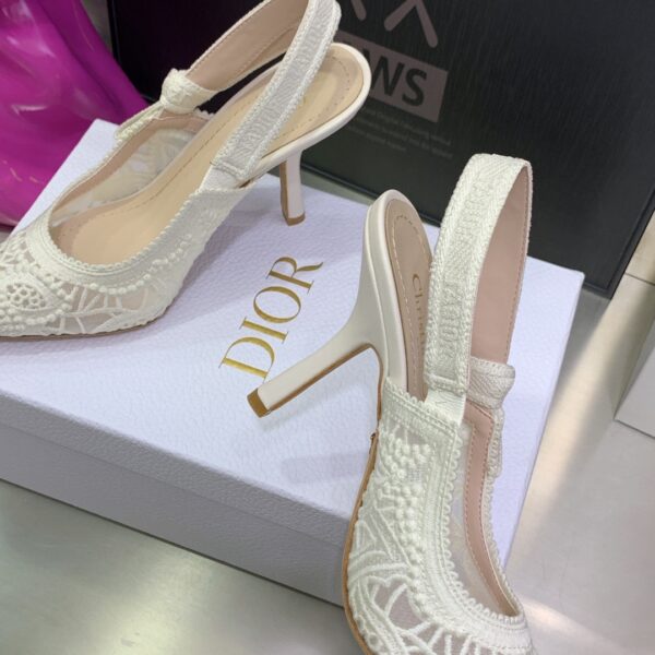 Christian Dior Women's J'Adior Slingback Pump White For Women CD KCP945MCM_S03W