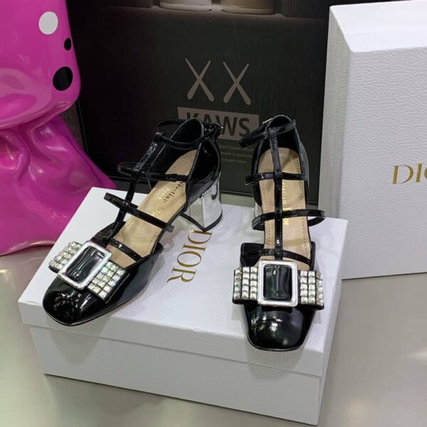 Christian Dior Women's La Parisienne Dior Ballerina Black For Women CD 