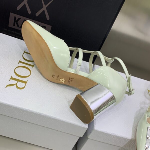 Christian Dior Women's La Parisienne Dior Ballerina Flat Green For Women CD