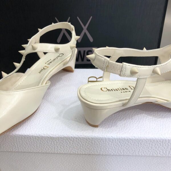 Christian Dior Women's Rose Fantastique Pump White For Women CD 1.5in/4cm