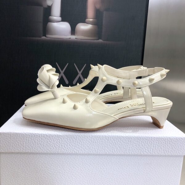 Christian Dior Women's Rose Fantastique Pump White For Women CD 1.5in/4cm