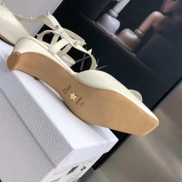 Christian Dior Women's Rose Fantastique Pump White For Women CD 1.5in/4cm