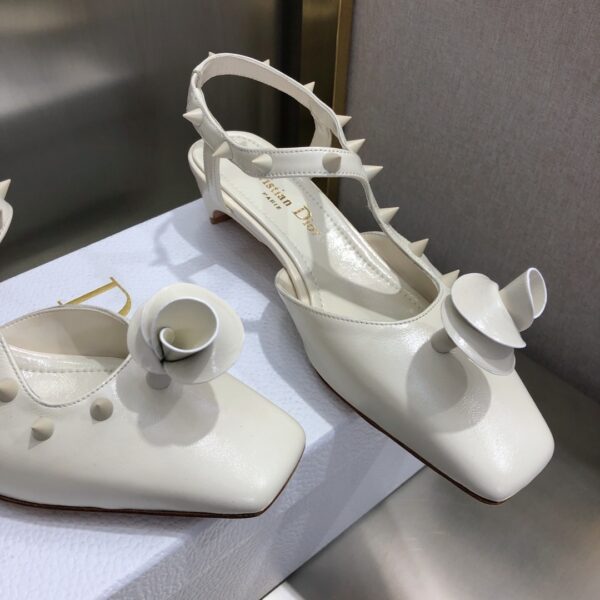 Christian Dior Women's Rose Fantastique Pump White For Women CD 1.5in/4cm