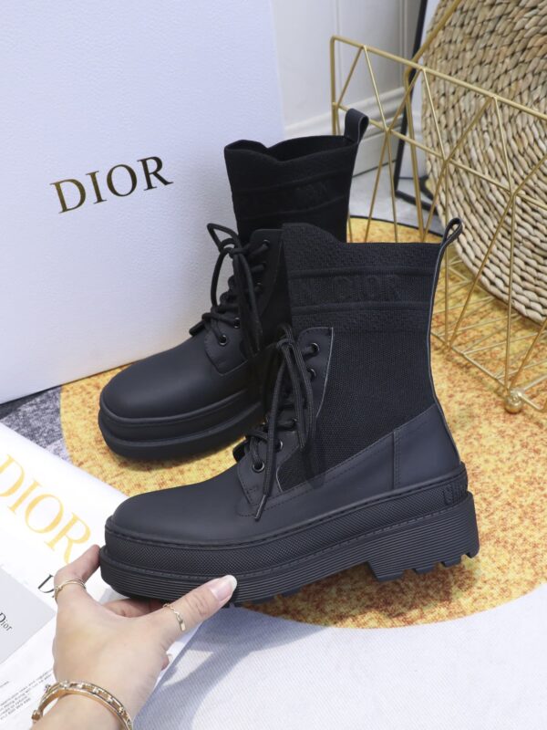 Christian Dior Women's Short Boot Black For Women CD