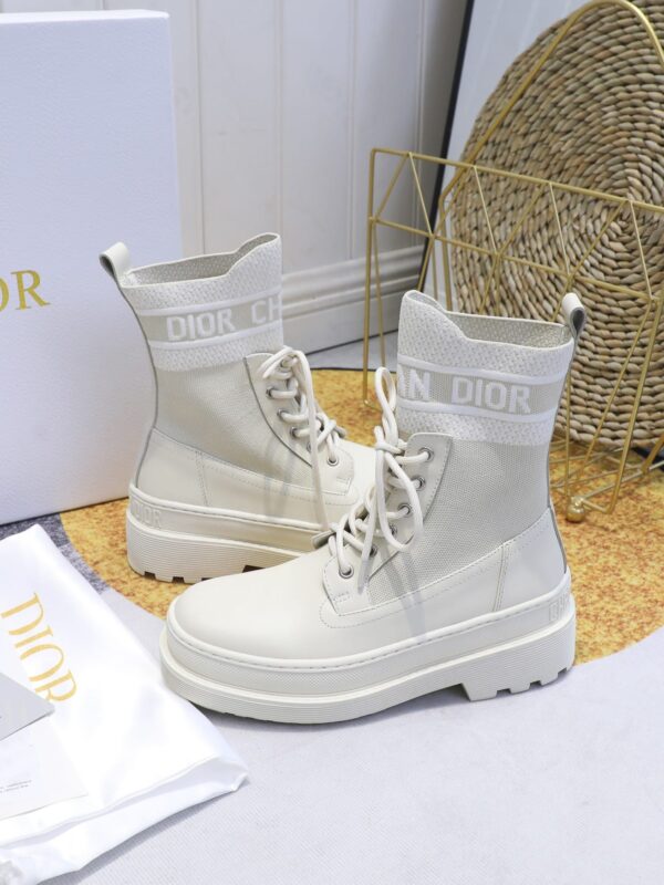 Christian Dior Women's Short Boot White For Women CD