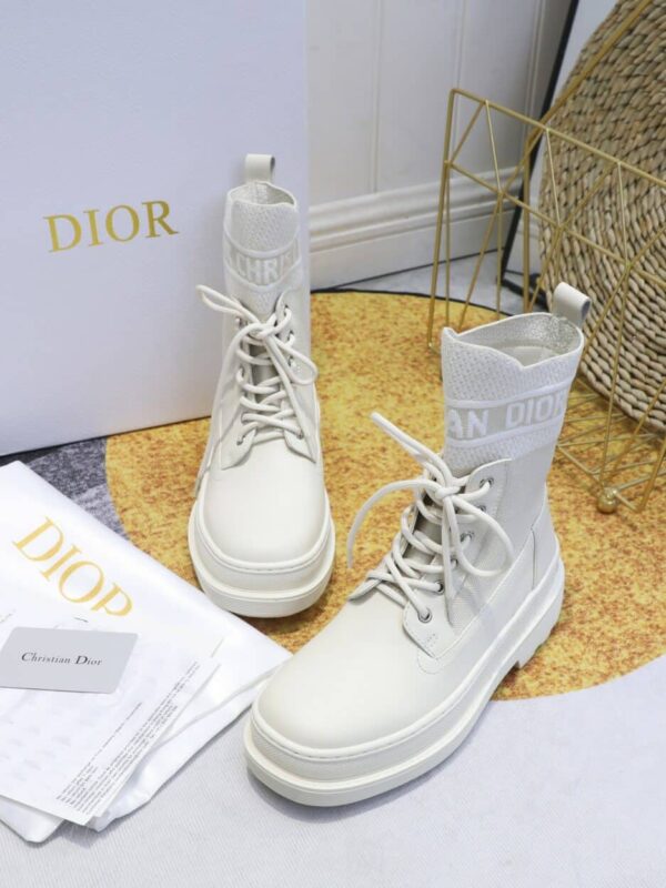 Christian Dior Women's Short Boot White For Women CD