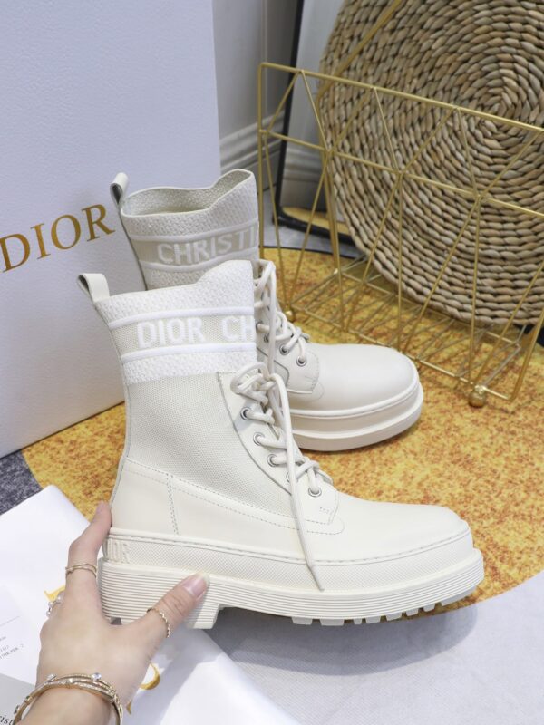 Christian Dior Women's Short Boot White For Women CD