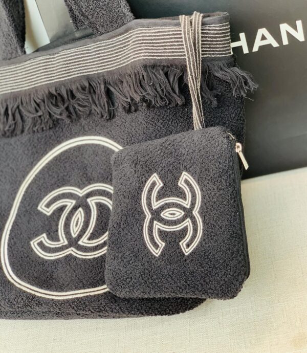 Classic Double C Tote Bag Black/White For Women 16.1 in / 41 cm