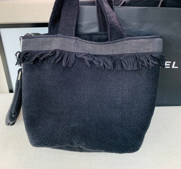 Classic Double C Tote Bag Black/White For Women 16.1 in / 41 cm
