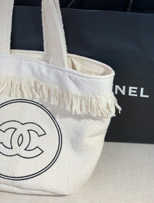 Classic Double C Tote Bag Black/White For Women 16.1 in / 41 cm