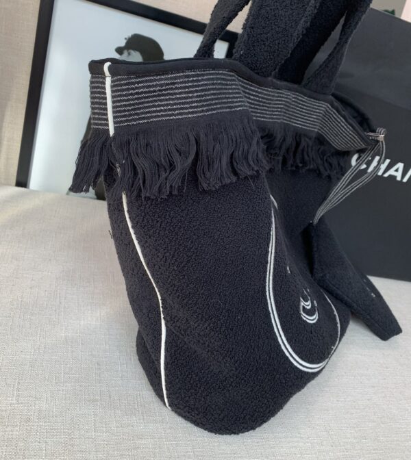 Classic Double C Tote Bag Black/White For Women 16.1 in / 41 cm