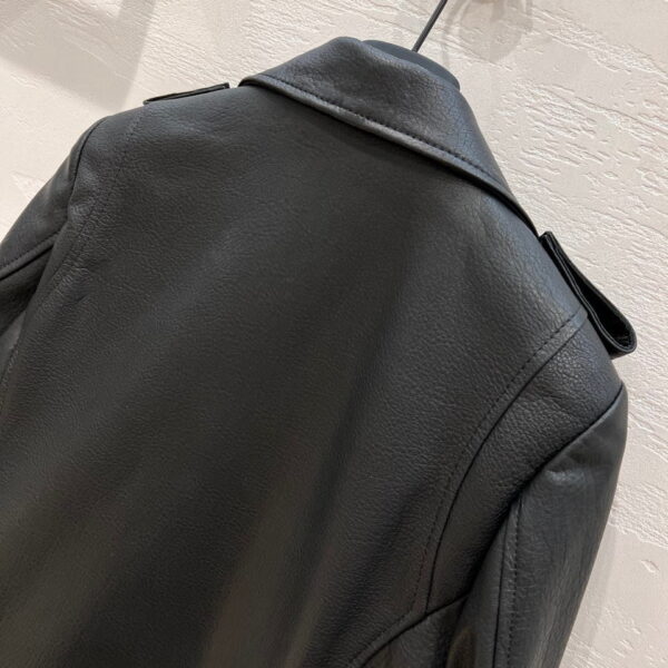 Classic Motorcycle Jacket Black For Women