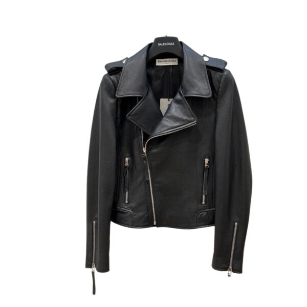 Classic Motorcycle Jacket Black For Women