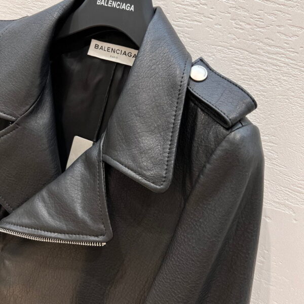 Classic Motorcycle Jacket Black For Women