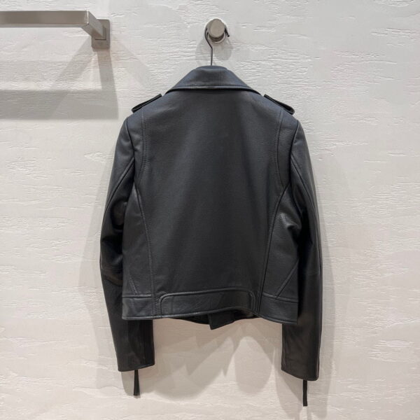 Classic Motorcycle Jacket Black For Women