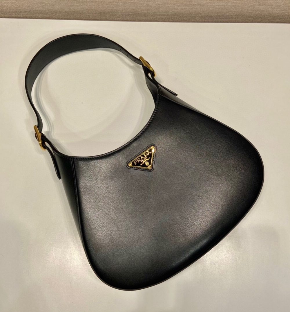 Cleo Brushed Shoulder Bag In Black For Women10.6 in / 27 cm