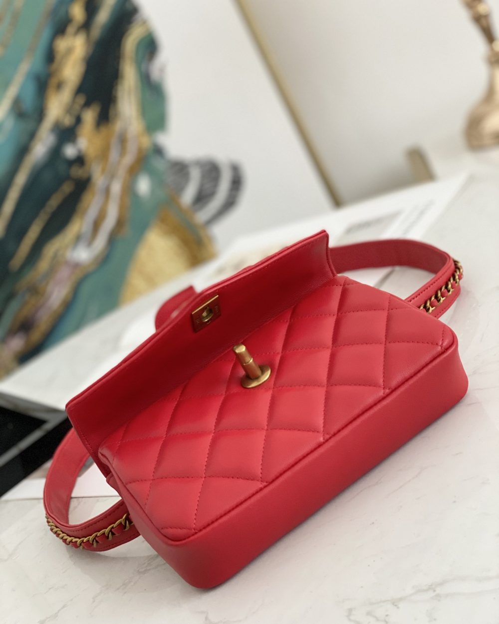 1:1 Replica CO-CO Chanel Belt Bag 18cm