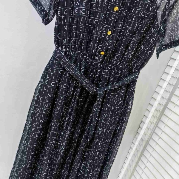 Collared Dress Black For Women