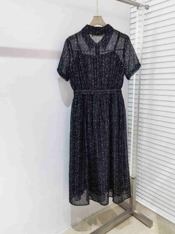 Collared Dress Black For Women